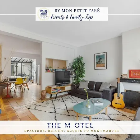 Apartment M-otel - Groupes & Familles - 5 Min Montmartre *